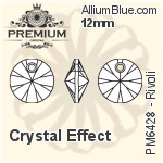 プレミアム Pear ペンダント (PM6106) 22x13mm - クリスタル エフェクト