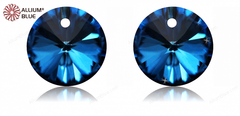 PREMIUM CRYSTAL Rivoli Pendant 12mm Crystal Bermuda Blue