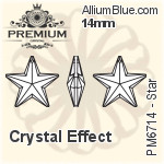 プレミアム Star ペンダント (PM6714) 20mm - クリスタル エフェクト