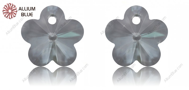 PREMIUM CRYSTAL Flower Pendant 10mm Crystal Blue Shade