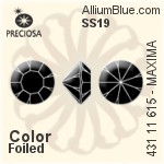 Preciosa MC Chaton MAXIMA (431 11 615) SS19 - Colour (Uncoated) With Dura Foiling