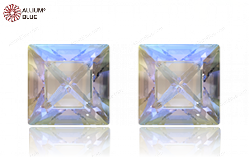 PRECIOSA Square MXM 5x5 crystal DF AB