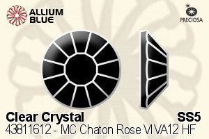 PRECIOSA Rose VIVA12 ss5 crystal HF