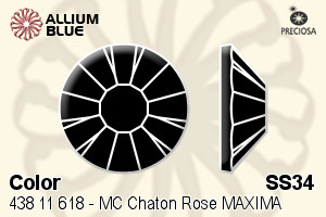 PRECIOSA Rose MAXIMA ss34 g.quartz HF