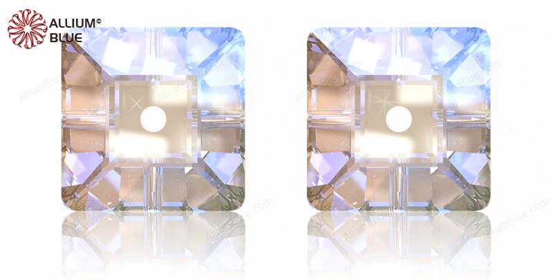 PRECIOSA Loch Square 1H 6x6 crystal S AB