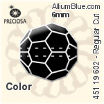 Preciosa MC Bead Rondell (451 69 302) 3.6x4mm - Color (Coated)