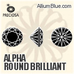 438 11 561 - Zirconia Alpha Round Brilliant