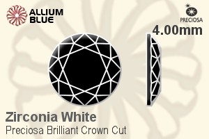 プレシオサ Brilliant Crown (BCC) 4mm - キュービックジルコニア