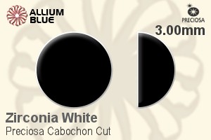 Preciosa Cabochon (CBC) 3mm - Cubic Zirconia