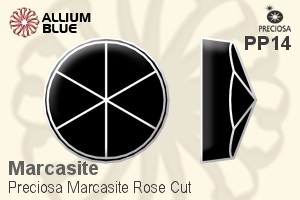 Preciosa Marcasite Rose (MRC) PP14 - Marcasite