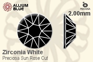 Preciosa Sun Rose (SRC) 2mm - Cubic Zirconia