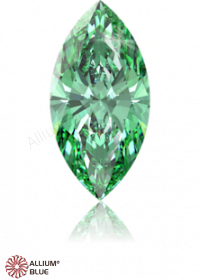 SWAROVSKI GEMS Cubic Zirconia Marquise Pure Brilliance Fancy Light Green 5.00x2.50MM normal +/- FQ 0.100