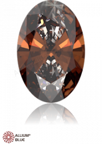 SWAROVSKI GEMS Cubic Zirconia Oval Pure Brilliance Caramel 5.00x3.00MM normal +/- FQ 0.080