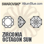 Zirconia Octagon Sun Cut