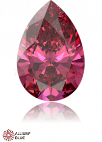 SWAROVSKI GEMS Cubic Zirconia Pear Pure Brilliance Red 6.00x4.00MM normal +/- FQ 0.070