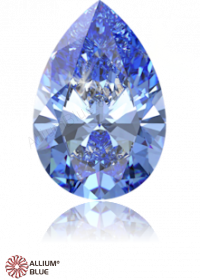 SWAROVSKI GEMS Cubic Zirconia Pear Pure Brilliance Fancy Light Blue 5.00x3.00MM normal +/- FQ 0.080