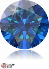 SWAROVSKI GEMS Cubic Zirconia Round Pure Brilliance Rainbow Blue 2.00MM normal +/- FQ 0.500