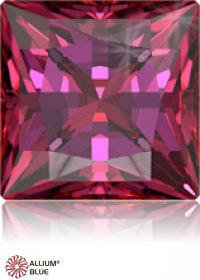 SWAROVSKI GEMS Cubic Zirconia Square Princess PB Red Dark 3.00MM normal +/- FQ 0.100