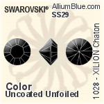 施华洛世奇 XILION Chaton (1028) PP28 - Colour (Uncoated) With Platinum Foiling