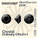 スワロフスキー Calypso ファンシーストーン (4760) 22x12.5mm - クリスタル エフェクト 裏面プラチナフォイル