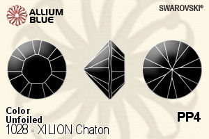 Swarovski XILION Chaton (1028) PP4 - Color Unfoiled