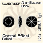 施华洛世奇 XILION Chaton (1028) PP21 - Crystal (Ordinary Effects) With Platinum Foiling