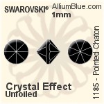 Swarovski Pointed Chaton (1185) PP22 - Color Unfoiled