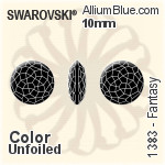 Swarovski Fantasy (1383) 14mm - Crystal Effect With Platinum Foiling