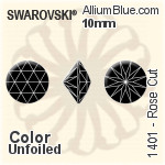 Swarovski Rose Cut (1401) 11.8mm - Color Unfoiled