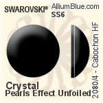 Swarovski Cabochon Flat Back Hotfix (2080/4) SS34 - Crystal Pearls Effect Unfoiled