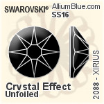 Swarovski XIRIUS Flat Back No-Hotfix (2088) SS20 - Color With Platinum Foiling