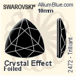 Swarovski Owlet Sew-on Stone (3231) 18x11mm - Crystal Effect Unfoiled