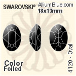 Swarovski XIRIUS Chaton (1088) PP31 - Color With Platinum Foiling