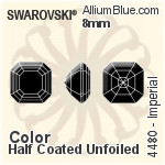 Swarovski Imperial Fancy Stone (4480) 10mm - Color Unfoiled