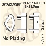 Swarovski Galactic Settings (4757/S) 14x8.5mm - No Plating