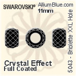 Swarovski Heart Cut Pendant (6432) 14.5mm - Color