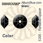 Swarovski Rondelle/Spacer Bead (5305) 6mm - Color