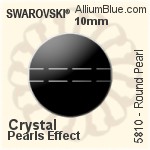 Swarovski Baroque Pearl (5840) 6mm - Crystal Pearls Effect