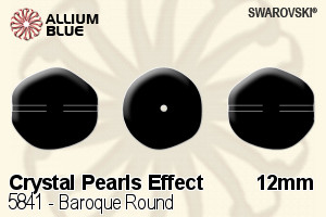 Swarovski Baroque Round (5841) 12mm - Crystal Pearls Effect