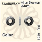 Swarovski Pear-shaped Pendant (6106) 38mm - Colour (Uncoated)