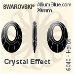Swarovski Helios Pendant (6040) 40mm - Clear Crystal