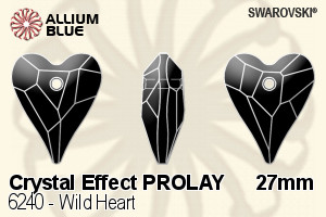 Swarovski Wild Heart Pendant (6240) 27mm - Crystal Effect PROLAY