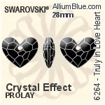 Swarovski Truly in Love Heart Pendant (6264) 18mm - Crystal Effect PROLAY