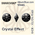 Swarovski XILION Rivoli Pendant (6428) 12mm - Crystal Effect