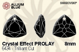 スワロフスキー Trilliant カット ペンダント (6434) 8mm - クリスタル エフェクト PROLAY
