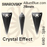 Swarovski Spike Pendant (6480) 28mm - Clear Crystal