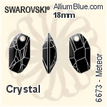 Swarovski Meteor Pendant (6673) 18mm - Crystal Effect