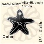 施华洛世奇 Star花式石爪托 (4745/S) 10mm - 无镀层