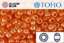 TOHO Round Seed Beads (RR15-111) 15/0 Round Small - Hyacinth Transparent Luster
