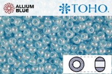 TOHO Round Seed Beads (RR11-143) 11/0 Round - Ceylon Aqua